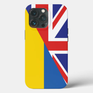 ウクライナ・シェルパ毛布に対する英国の支持 iPhone 13 PROケース