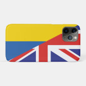 ウクライナ・シェルパ毛布に対する英国の支持 Case-Mate iPhoneケース (裏面(横))