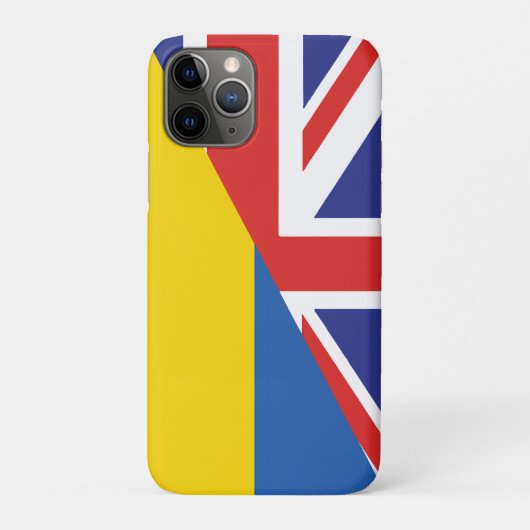 ウクライナ・シェルパ毛布に対する英国の支持 Case-Mate iPhoneケース (裏)