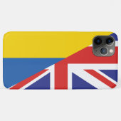 ウクライナ・シェルパ毛布に対する英国の支持 Case-Mate iPhoneケース (裏面(横))