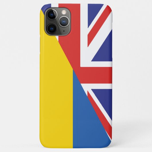 ウクライナ・シェルパ毛布に対する英国の支持 Case-Mate iPhoneケース (裏面)
