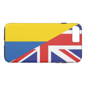 ウクライナ・シェルパ毛布に対する英国の支持 Case-Mate iPhoneケース (裏面(横))