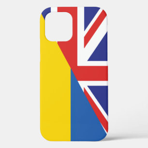 ウクライナ・シェルパ毛布に対する英国の支持 iPhone 12ケース