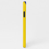 ウクライナ・シェルパ毛布に対する英国の支持 iPhoneケース (右側)