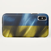 ウクライナ シルク旗 Case-Mate iPhoneケース (裏面(横))