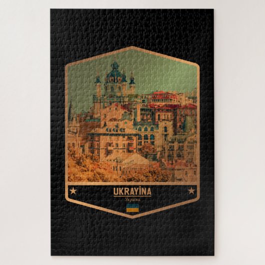ウクライナ ジグソーパズル (縦)