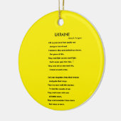 ウクライナ セラミックオーナメント (左)