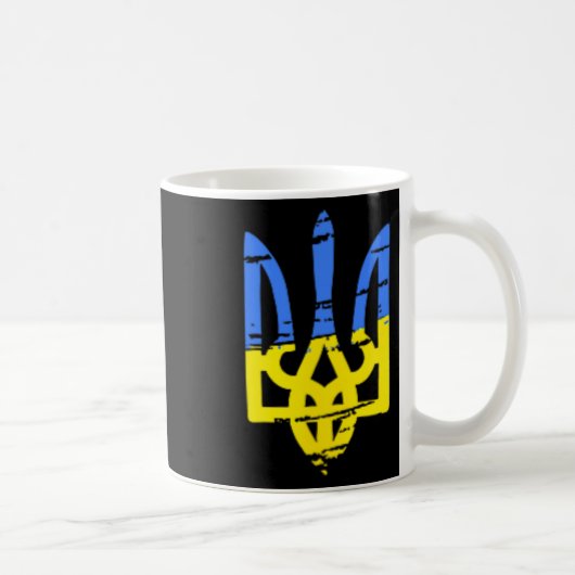 ウクライナ トライデント ミリタリー コーヒーマグカップ (右)