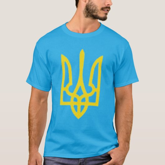 ウクライナ トライデント Tシャツ (正面)