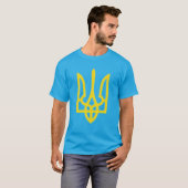 ウクライナ トライデント Tシャツ (正面フル)