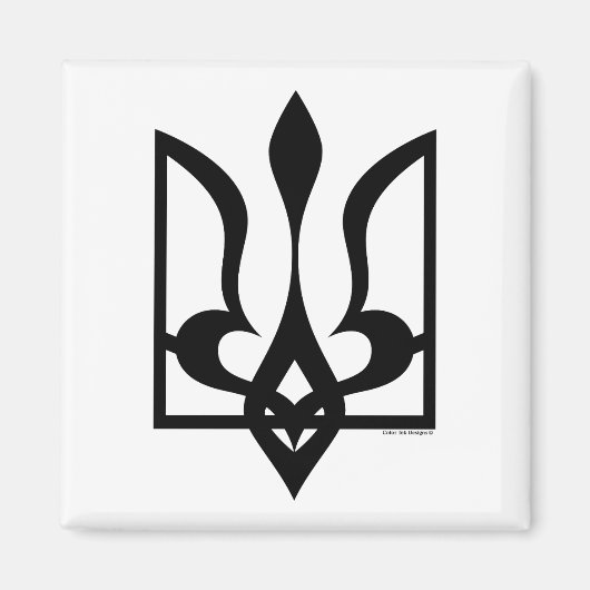 ウクライナ/トリズブ – マグネット (正面)