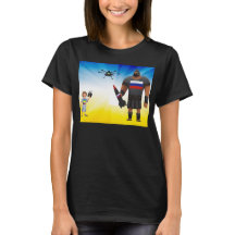 ウクライナ ドローン ドミナンス Tシャツ