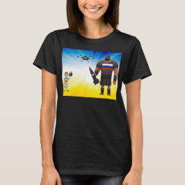 ウクライナ ドローン ドミナンス Tシャツ