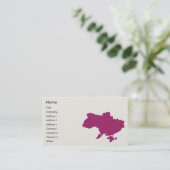 ウクライナ-ビジネス 名刺 (スタンド正面)