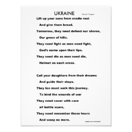 ウクライナ フォトプリント