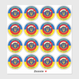 ウクライナ – ロシアのステッカーではない シール