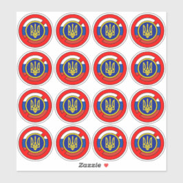 ウクライナ – ロシアのステッカーではない シール