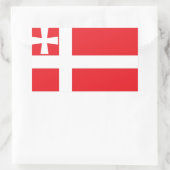 ウクライナ・ヴォリン州旗 長方形シール (バッグ)