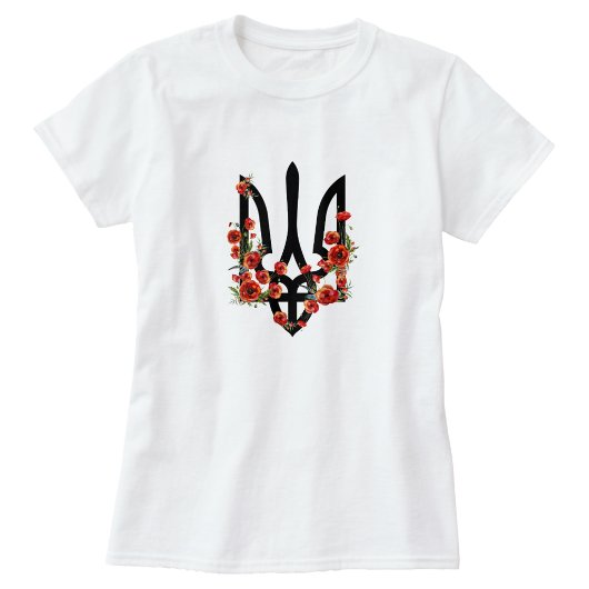 ウクライナ. 国章. 三叉の矛. トルィーズブ. Tシャツ