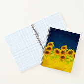 ウクライナ、希望と平和のためのひまわり ノートブック (内部)