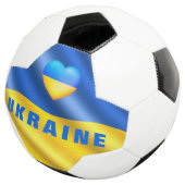 ウクライナ – 平和 – ウクライナ国旗 – 自由を支持 サッカーボール (3/4)