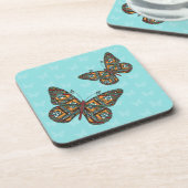 ウクライナ(昆虫)オオカバマダラ、モナークスクエアコースター コースター (左側)