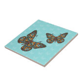 ウクライナ(昆虫)オオカバマダラ、モナークタイル タイル (側面)