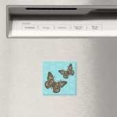 ウクライナ（昆虫）オオカバマダラ、モナーク磁石 マグネット (インサイチュ (食洗機))