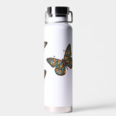 ウクライナ(昆虫)オオカバマダラ、モナーク ウォーターボトル (背面)