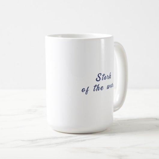 ウクライナ「黄色い青」平和カラフルマグカップ コーヒーマグカップ (正面右)