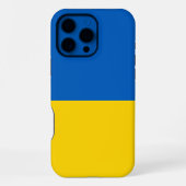 ウクライナ iPhoneケース (裏面)