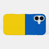 ウクライナ iPhone 16ケース (裏面横)