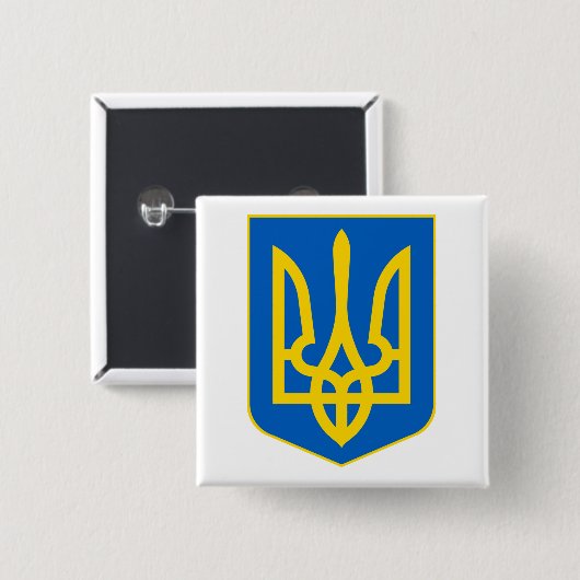 ウクライナCOA 缶バッジ (正面&裏面)