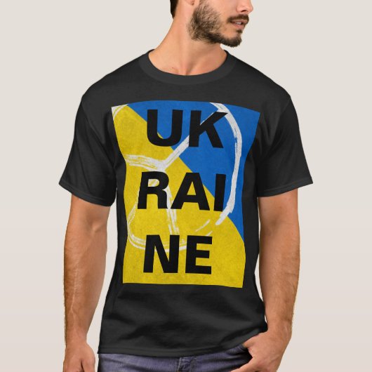 ウクライナTシャツ Tシャツ (正面)