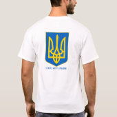 ウクライナTシャツ Tシャツ (裏面)
