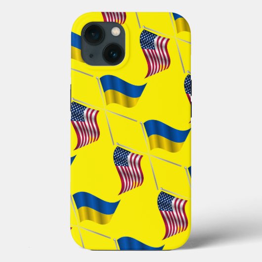 ウクライナUSAケース – メイトiPhoneケース Case-Mate iPhoneケース (裏面)