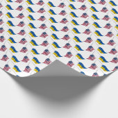 ウクライナUSA ラッピングペーパー (角)