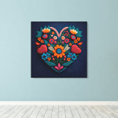 ウクラインスパイアイナハート キャンバスプリント (インサイチュ (ウッドフロア))