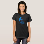 ウクラウメンズテニスシルエット Tシャツ (正面フル)