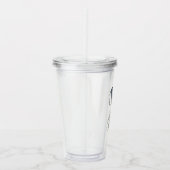 ウクラエレガントイナフォークアートタンブラー アクリルタンブラー (右)