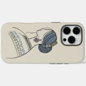 ウクラエレガントイナフォークアートiPhoneケース Case-Mate iPhoneケース (裏面 (横))