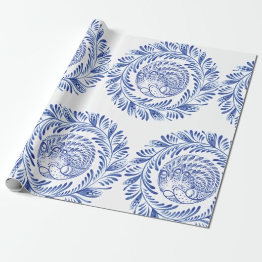 ウクラニアンフォーク記号 ラッピングペーパー (アンロールド)