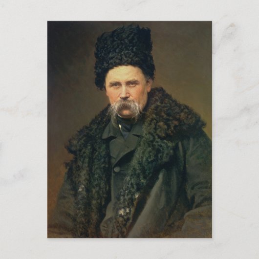 ウクラニアン作家ポートレート ポストカード (正面)