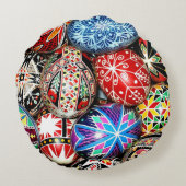 ウクラニアン・イースター・エッグ ラウンドクッション (裏面)