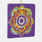 ウクラ伝統的イナフォーク セラミックオーナメント (右)