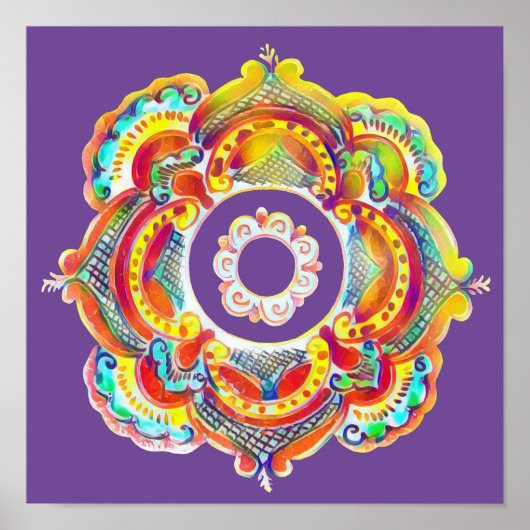 ウクラ伝統的イナフォーク ポスター (正面)