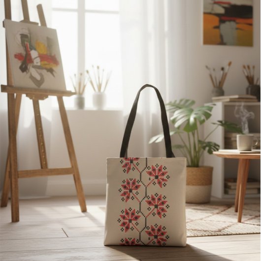 ウクラ伝統的イナ刺繍トートバッグ トートバッグ