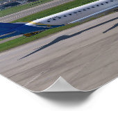 ウクラ国際的ウナ航空機 ポスター (角)