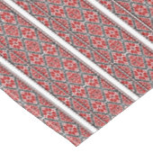 ウクリアニア赤黒刺繍 テーブルクロス (アングル)