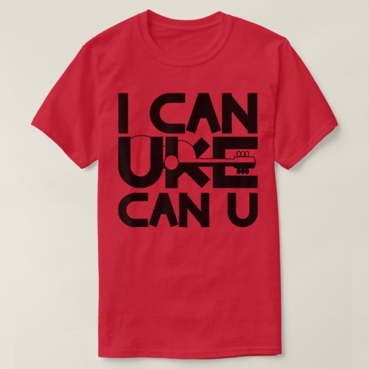 ウクレリストレトロウケミュージックハワイアンギターウクレレ Tシャツ (デザイン正面)